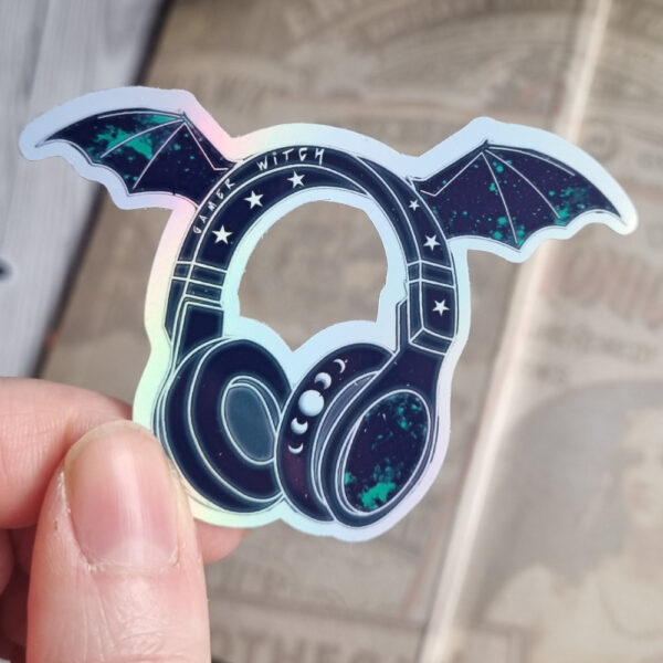 Bat Sound Holo Sticker