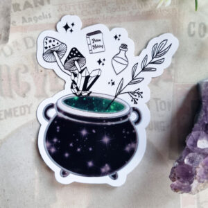 Witches Cauldron Sticker