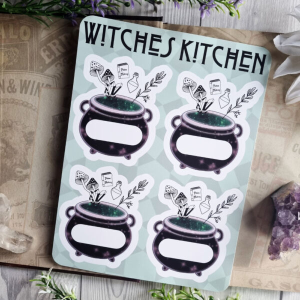 Witches Kitchen Etiketten Bundle – Bild 3