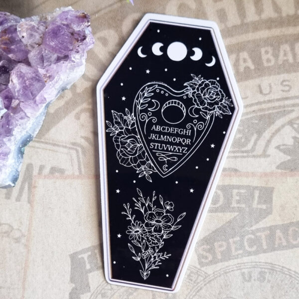 Ouija Coffin Sticker – Bild 2