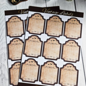Vintage Labels Sticker