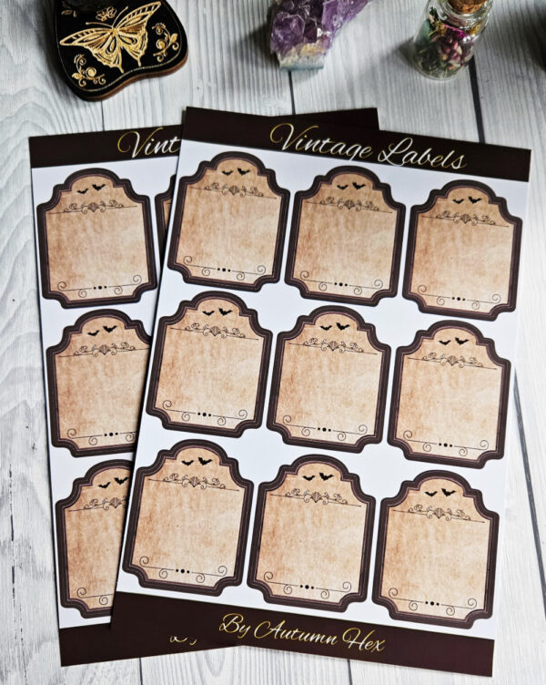Vintage Labels Sticker