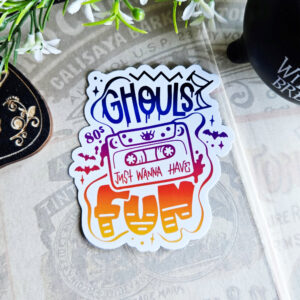 Ghouls Fun Sticker