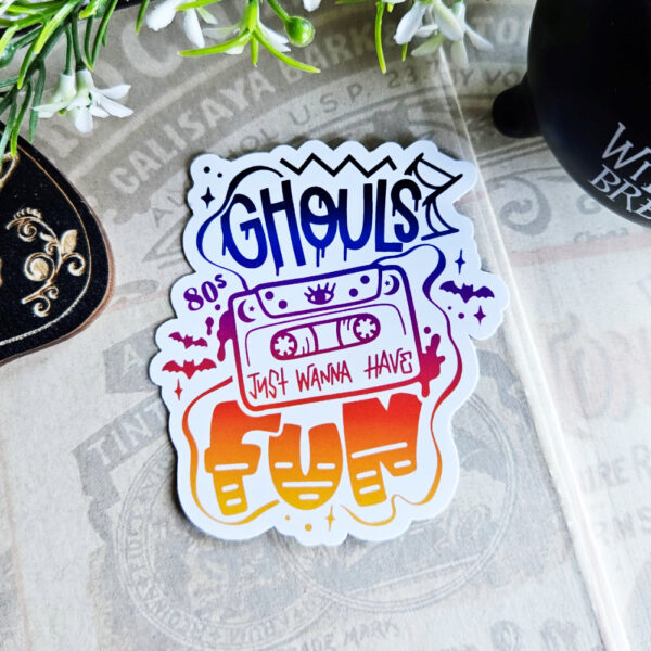 Ghouls Fun Sticker
