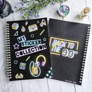 Back to the 90s A5 Stickeralbum