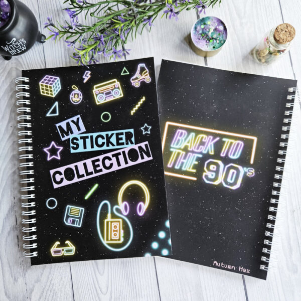 Back to the 90s A5 Stickeralbum