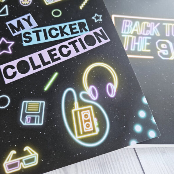 Back to the 90s A5 Stickeralbum – Bild 3