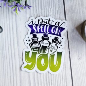 I put a spell on you Sticker