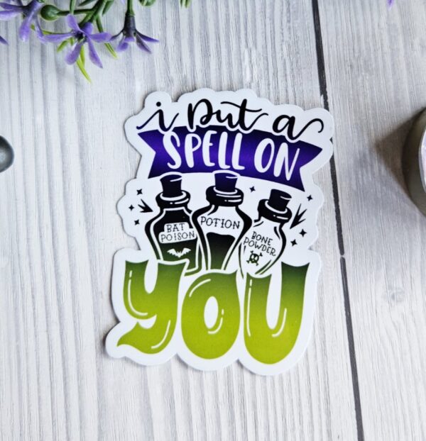I put a spell on you Sticker