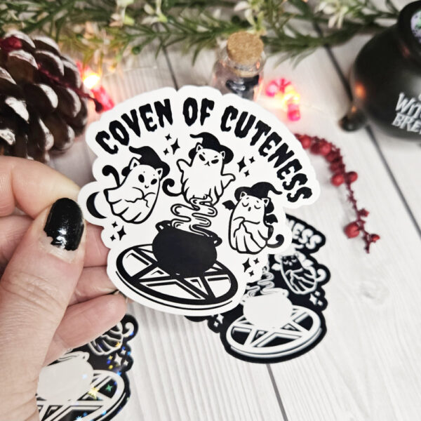 Coven of Cuteness Sticker – Bild 4