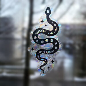 Celestial Snake Suncatcher Fenstersticker