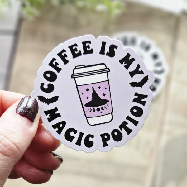 Coffee Potion Sticker – Bild 2