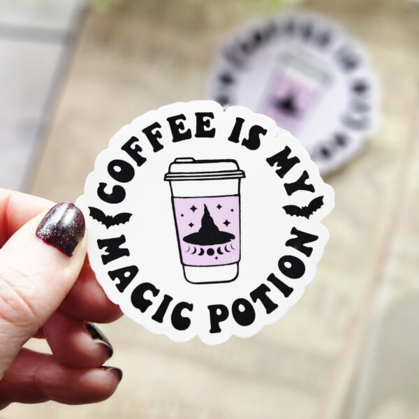 Coffee Potion Sticker – Bild 3
