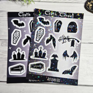 Goth Goul Stickerbogen