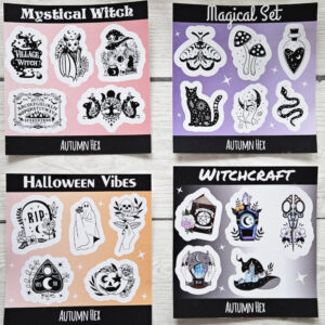Magischer Mix - Mini Stickerbögen