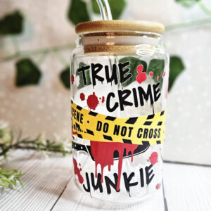 True Crime Trinkglas