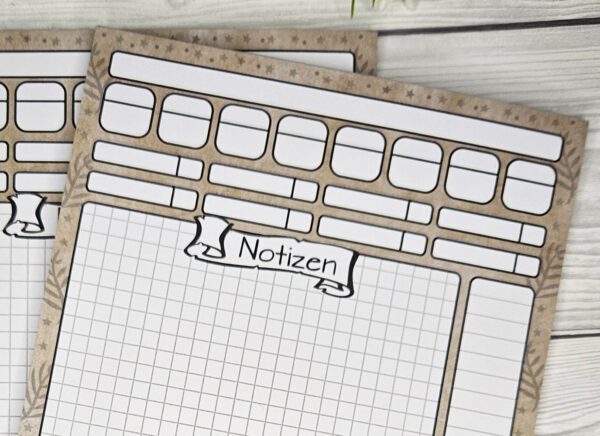 Pen & Paper Notizblock A5 – Bild 2