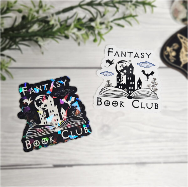 Fantasy Book Club Sticker