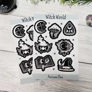 Witch World Stickerbogen