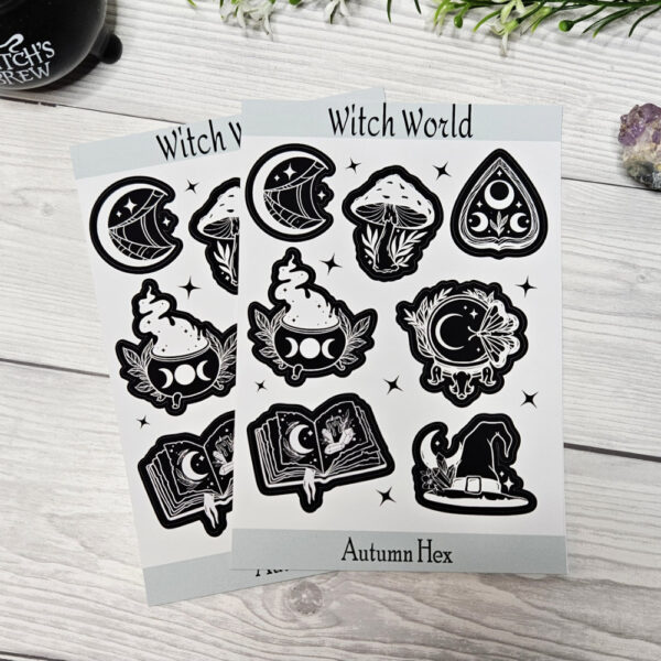 Witch World Stickerbogen
