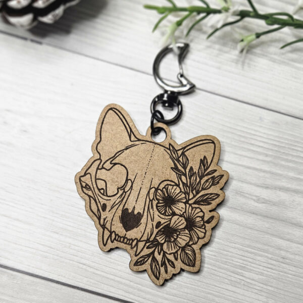Cat Skull Anhänger – Bild 3