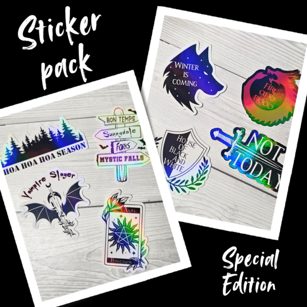 Winter / Vampire Holo Stickerpack