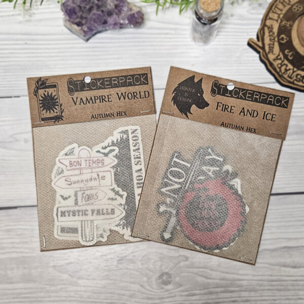 Winter / Vampire Holo Stickerpack – Bild 2
