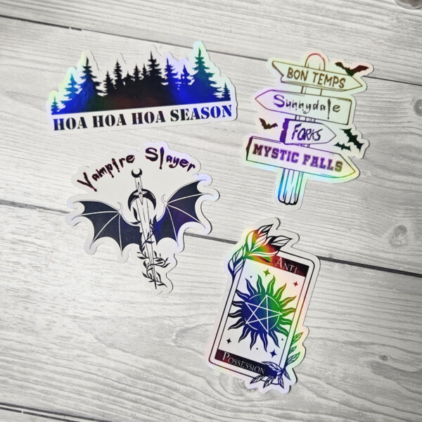 Winter / Vampire Holo Stickerpack – Bild 3
