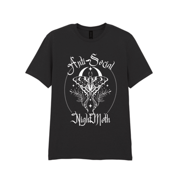 T-Shirt | Anti-Social Night Moth – Bild 2